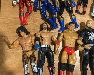 WWE wrestling action figures