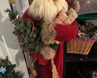 Vintage-Style Santa Doll