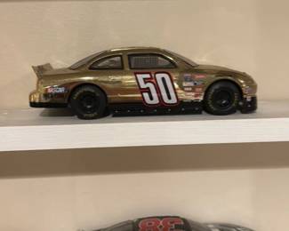 1998 Racing Champions Nascar 50th Anniversary gold diecast car