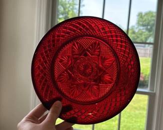 Cranberry glass
