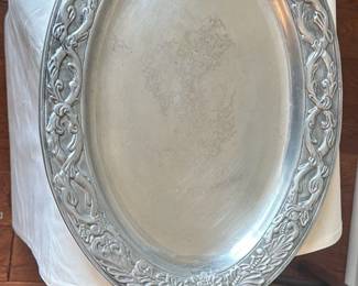Country Chateau Charter Club Silverplate Serving platter
