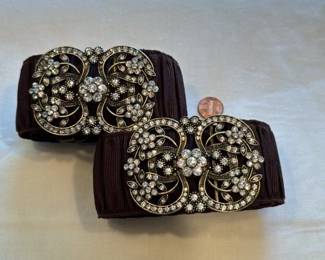 Rhinestone Buckle Decorative Belt