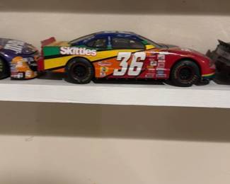 diecast model of a #36 Skittles Pontiac Grand Prix