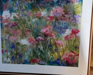 Abstract Floral Painting