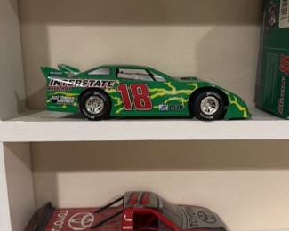 diecast model #18 Interstate Batteries Toyota Tundra driven J.J. Yeley