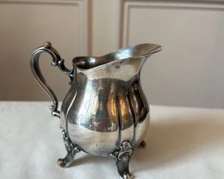 vintage Gorham Heritage Silver-plated water pitcher