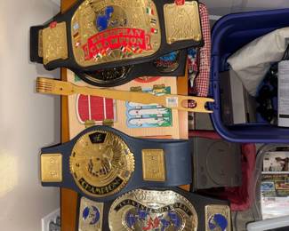 Replica Wrestling Championship Belts