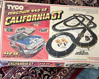 Vintage Tyco slot car track