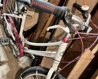 Suede lady’s bike