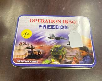 OPERATION IRAQI FREEDOM COLLECTOR KNIFE