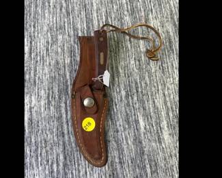 SCHRADE OLD TIMER KNIFE WITH SHEATH