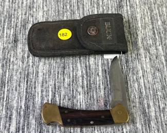 BUCK KNIFE WITH SHEATH