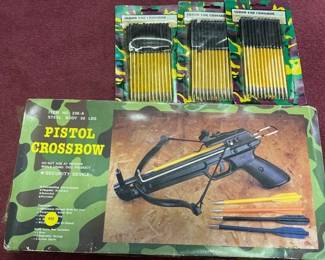 PISTOL CROSSBOW CROSSBOW ARROWS