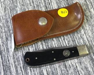 SMITH AND WESSON KNIFE WITH SHEATH