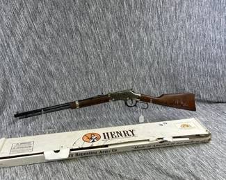 HENRY .22 LEVER ACTION RIFLE