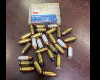 29 ROUNDS OF 45 AUTO AMMO