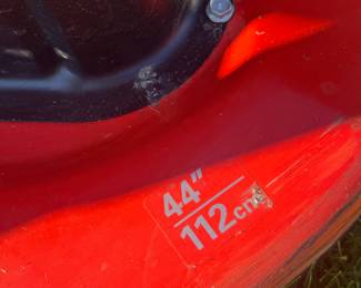 2017 simplicity lawn tractor with triple bagger. 206 hrs - new battery - runs great