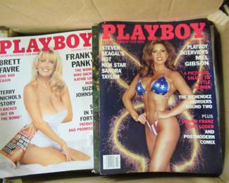 Vintage Playboy Magazines , Calendars , Penthouse Magazines