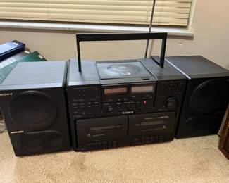 Vintage Sony Boom Box $85