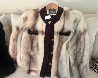 Cross weave mink - size 10/12 $195