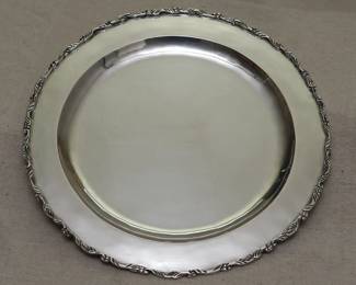A beautiful sterling silver cocktail tray, hallmarked 0.925 sterling Mexico