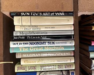 Books on Eleanor of Aquitaine, Rites and Religions of the Anglo-Saxons, and Ivan The Terrible