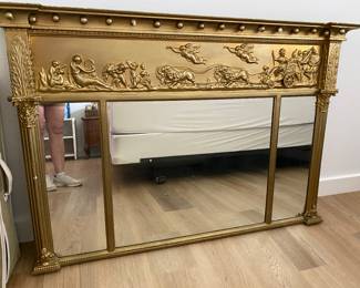 ANTIQUE MANTLE MIRROR