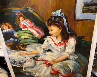 OIL PAINT CANVAS ART