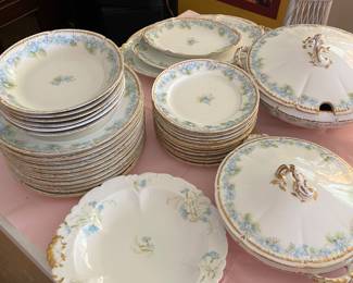 HAVILAND LIMOGE CHINA SET
