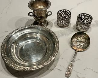 Sterling silver pieces