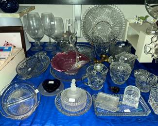 Crystal & glassware