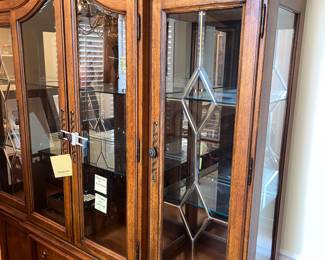 Beveled & leaded glass panels