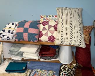 Some fun pillows, blankets & sheets