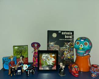 Mexican "day of the dead" collectibles