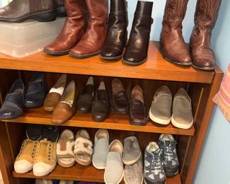 TONY LAMA BOOTS on the right