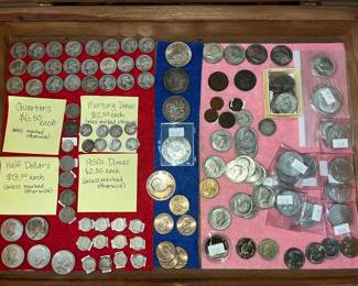 LARGE COIN COLLECTION!