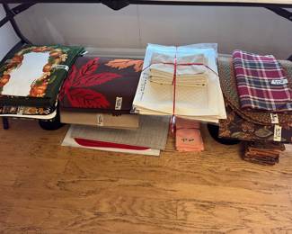 Wonderful group of table runners & placemats