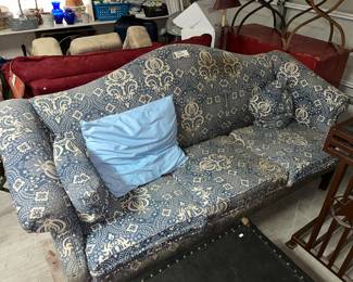 Camelback sofa