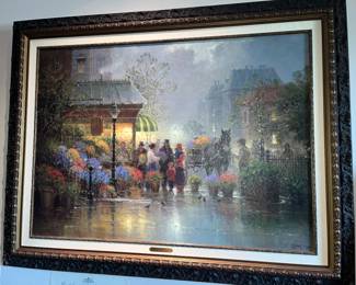 First of three G. HARVEY prints - "FRESH FLOWERS".