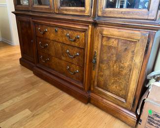 Burl drawer & door fronts