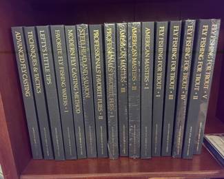 16 volume set of FLY FISHING books. Some still sealed.
