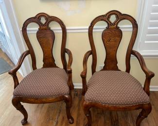 Two armchairs included