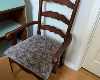 Pair of lovely ladder-back armchairs
