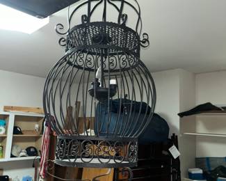 Decorative iron chandelier