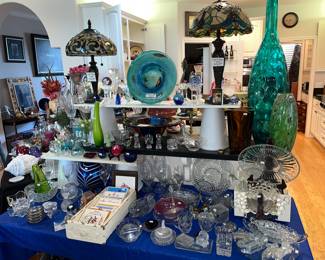 LOTS OF FABULOUS ART GLASS!