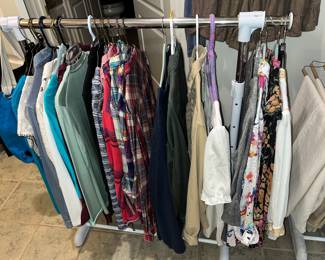 Rack of clothes