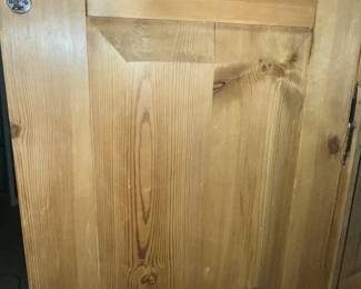 Chamfered door panels