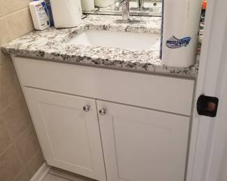 Updated bath vanity