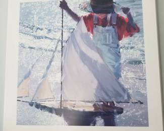 Sailing at the shore