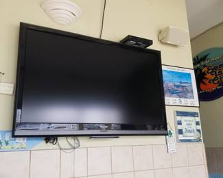 Wall mount flat screen TV